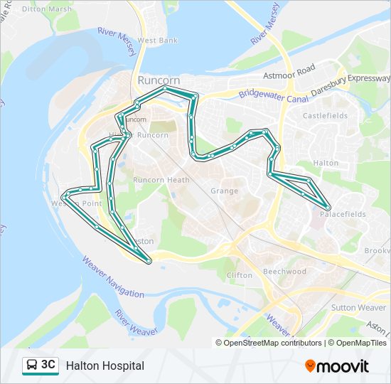 3C  Line Map