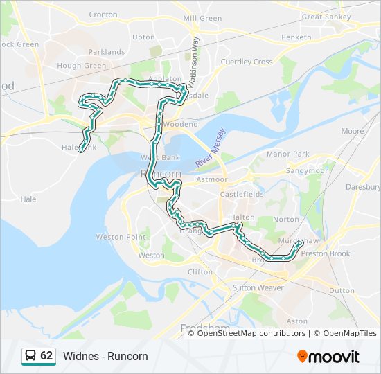 Bus 62 Route Map 62 Route: Schedules, Stops & Maps - Murdishaw (Updated)