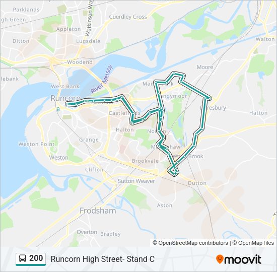 200  Line Map