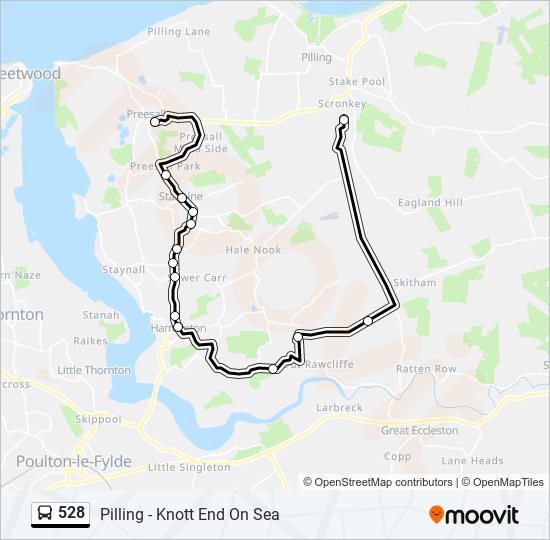 528 Route: Schedules, Stops & Maps - Preesall (Updated)