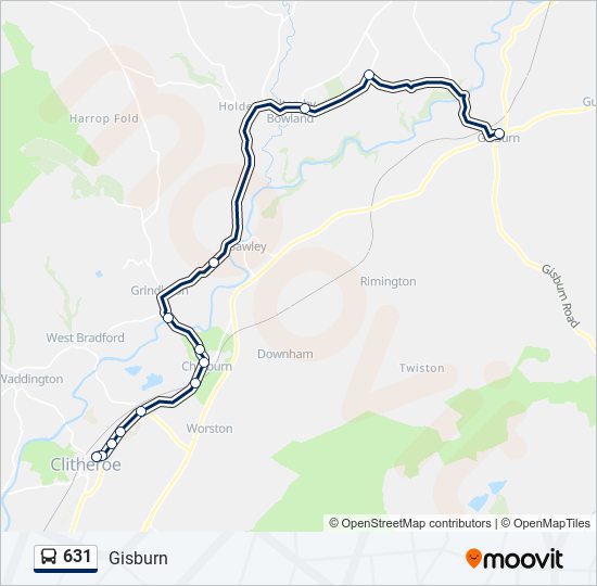 631  Line Map