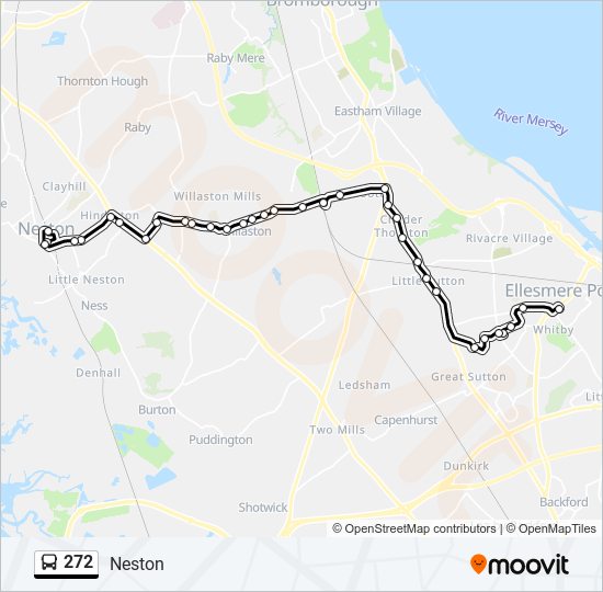 272 Route: Schedules, Stops & Maps - Neston (Updated)