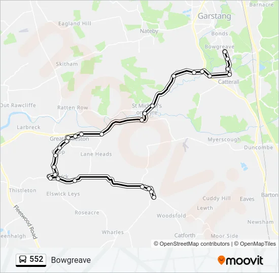 552  Line Map