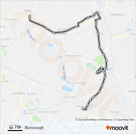 750  Line Map