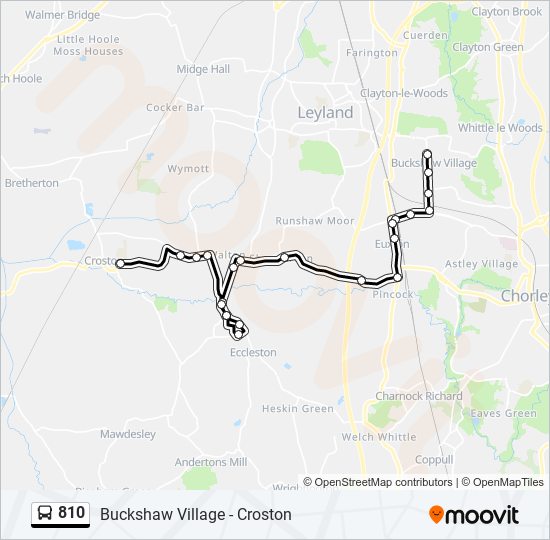 How to get to Papa Luigis in Euxton by Bus or Train?