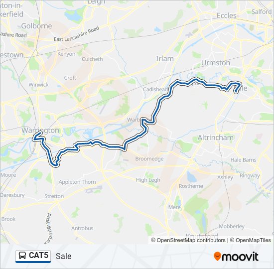 CAT5 Bus Line Map
