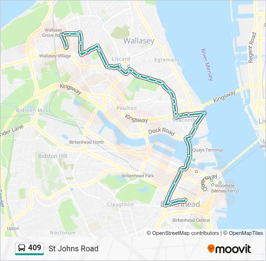 409 Bus Schedule.pdf 409 Route: Schedules, Stops & Maps - St Johns Road (Updated)