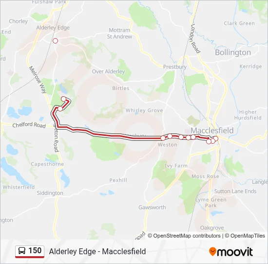 150 Route: Schedules, Stops & Maps - Bus Station (Updated)