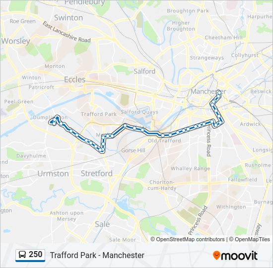 250  Line Map