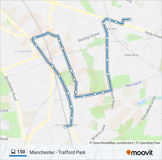 150  Line Map