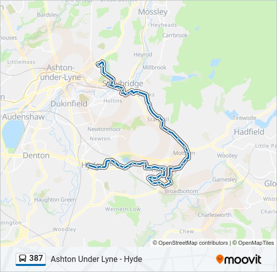 387  Line Map