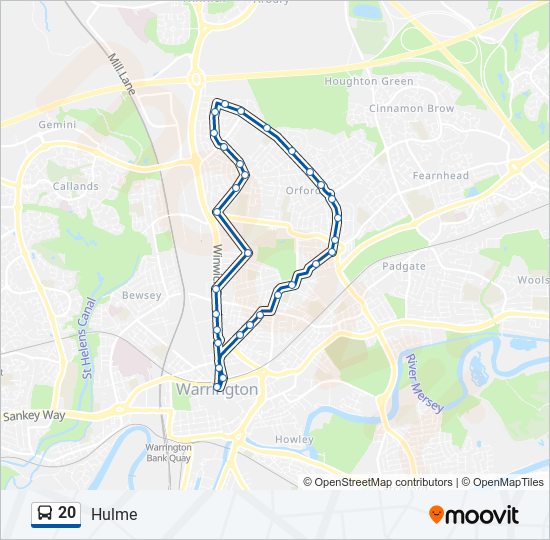 20 Route Schedules, Stops & Maps Hulme (Updated)