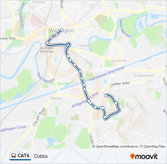 CAT6 Bus Line Map