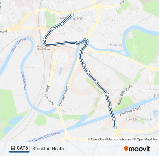 CAT6 Bus Line Map