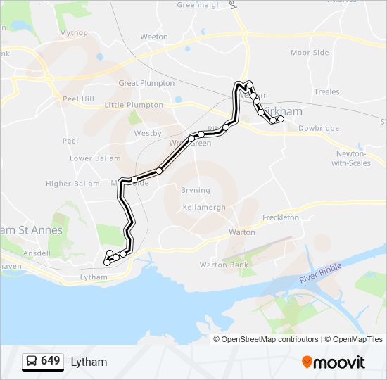 649  Line Map