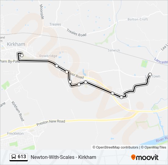 613  Line Map