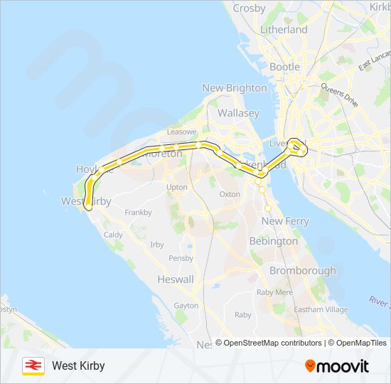 mersey rail route planner