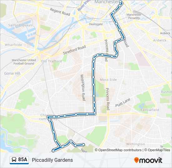 85A  Line Map
