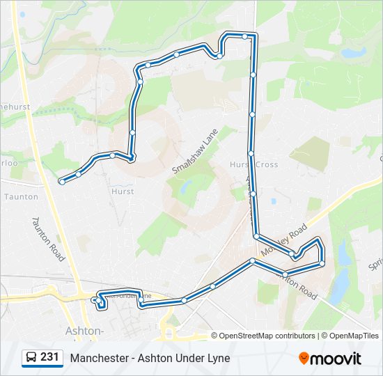 231  Line Map