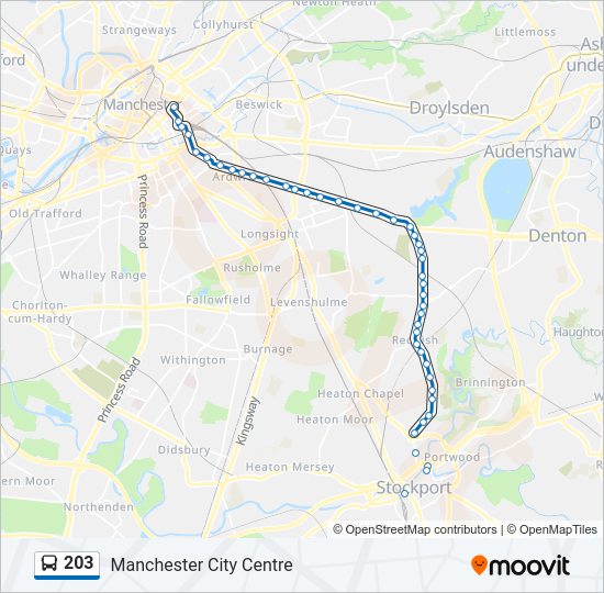 203  Line Map