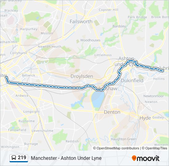 219  Line Map