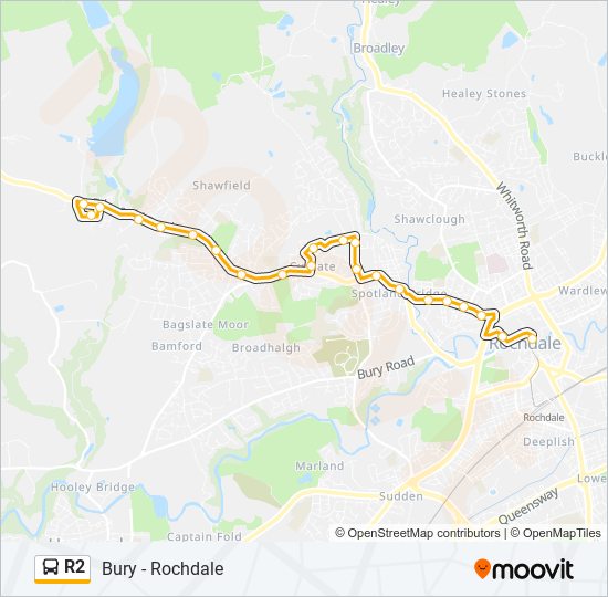 R2 Route Schedules Stops Maps Norden Updated 