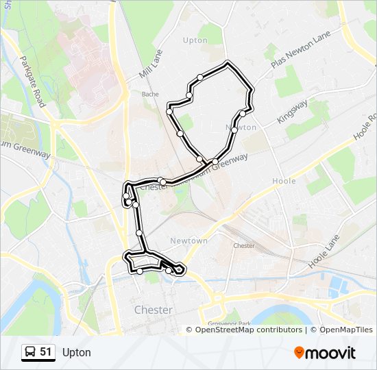 Bus 51 Route Map 51 Route: Schedules, Stops & Maps - Upton (Updated)