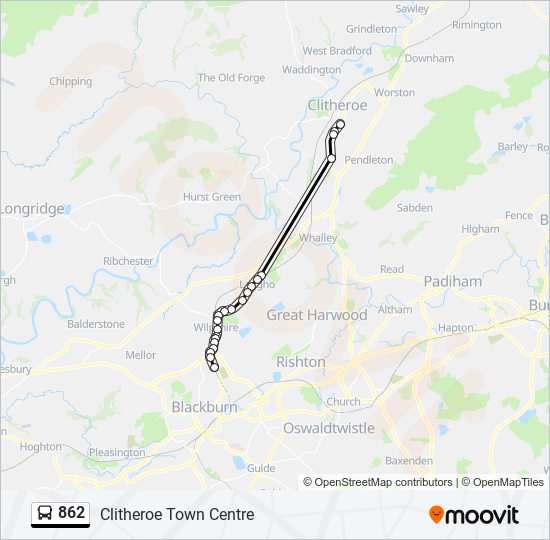 862  Line Map