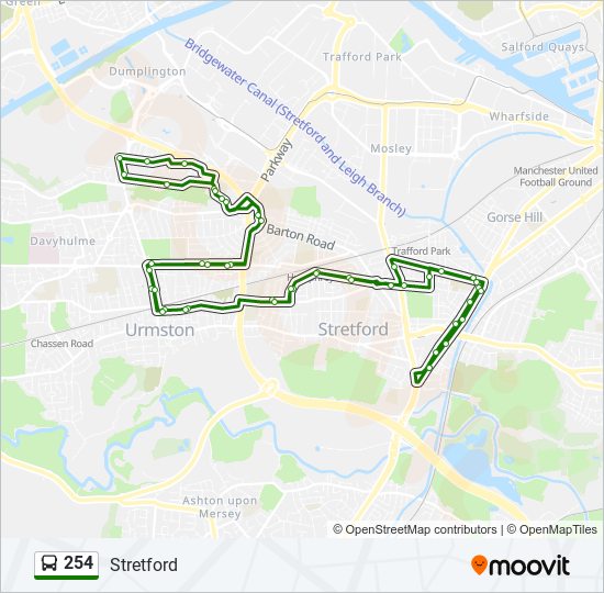 254  Line Map