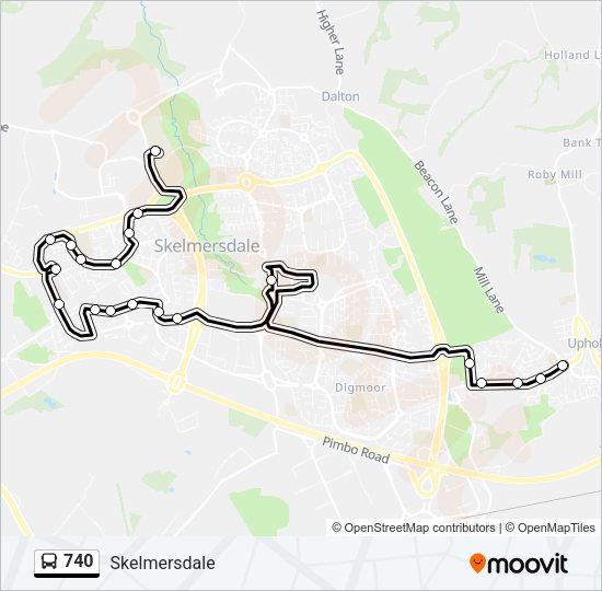 740  Line Map