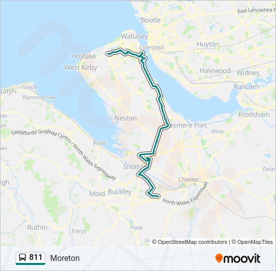 811  Line Map