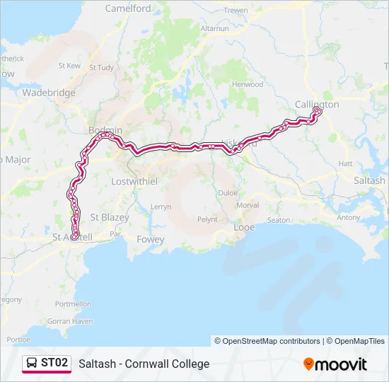 ST02 Bus Line Map