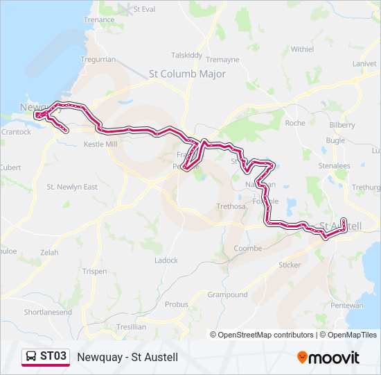 ST03 Bus Line Map