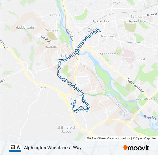 A Bus Line Map