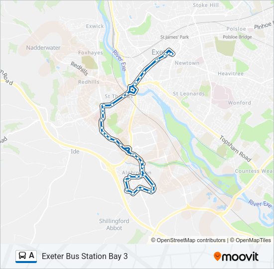 A Bus Line Map