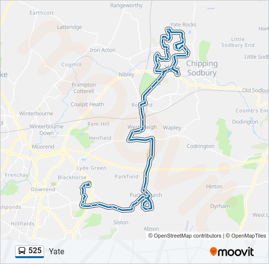 525-route-schedules-stops-maps-yate-updated