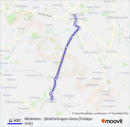 H3C  Line Map