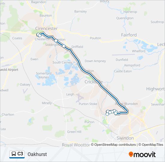 c3 Route Schedules, Stops & Maps Oakhurst (Updated)