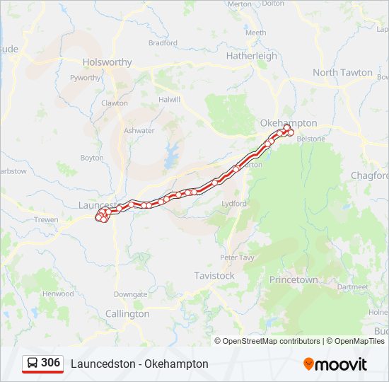 306 Route: Schedules, Stops & Maps - Launceston (Updated)