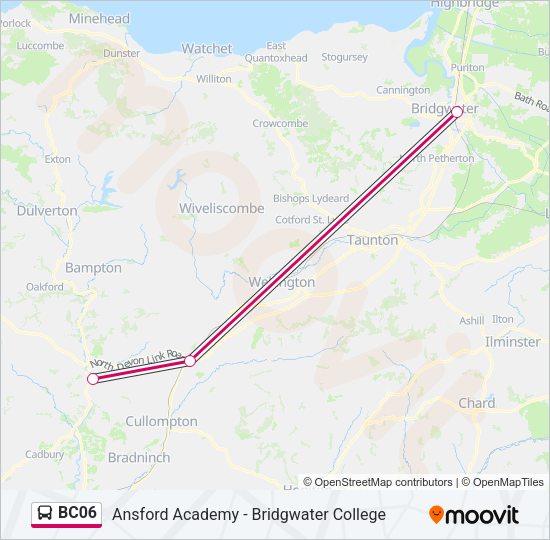 BC06 Bus Line Map