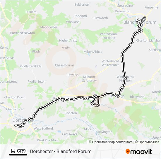 cr9 Route: Schedules, Stops & Maps - Hardye School (Updated)