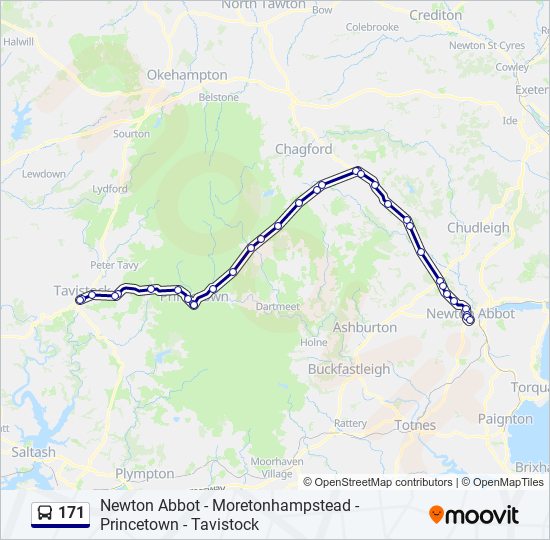 171 Bus Line Map