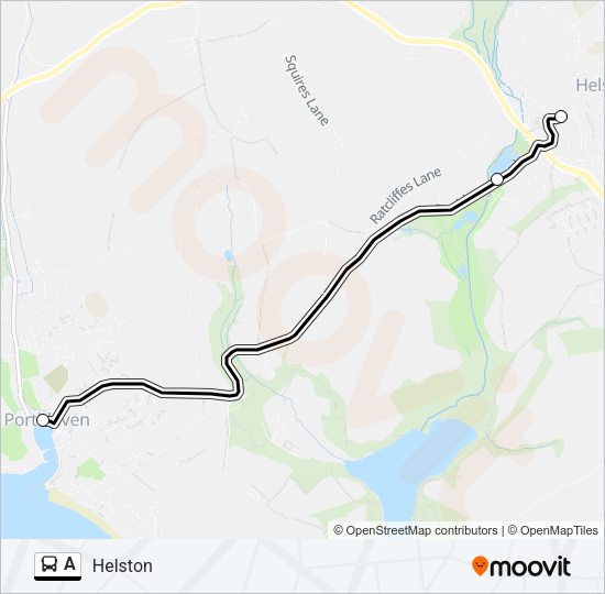 A Bus Line Map