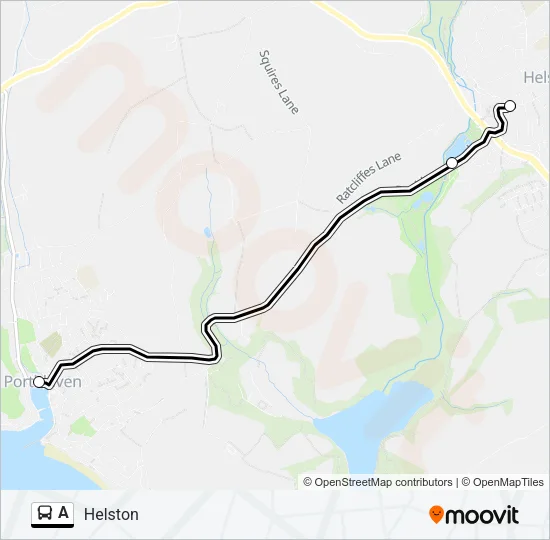 A Bus Line Map