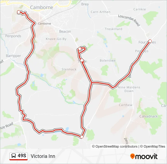 49S Route: Schedules, Stops & Maps - Victoria Inn (Updated)