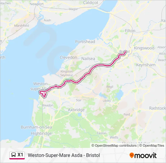 x1-route-schedules-stops-maps-bristol-bus-station-updated