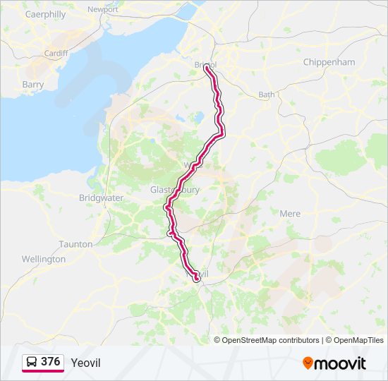 376 Route: Schedules, Stops & Maps - Yeovil (Updated)