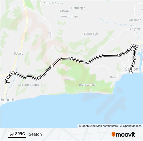 899C  Line Map