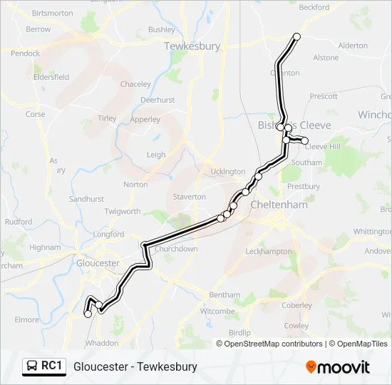 RC1  Line Map