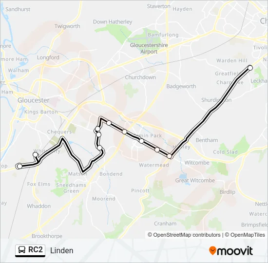 RC2  Line Map